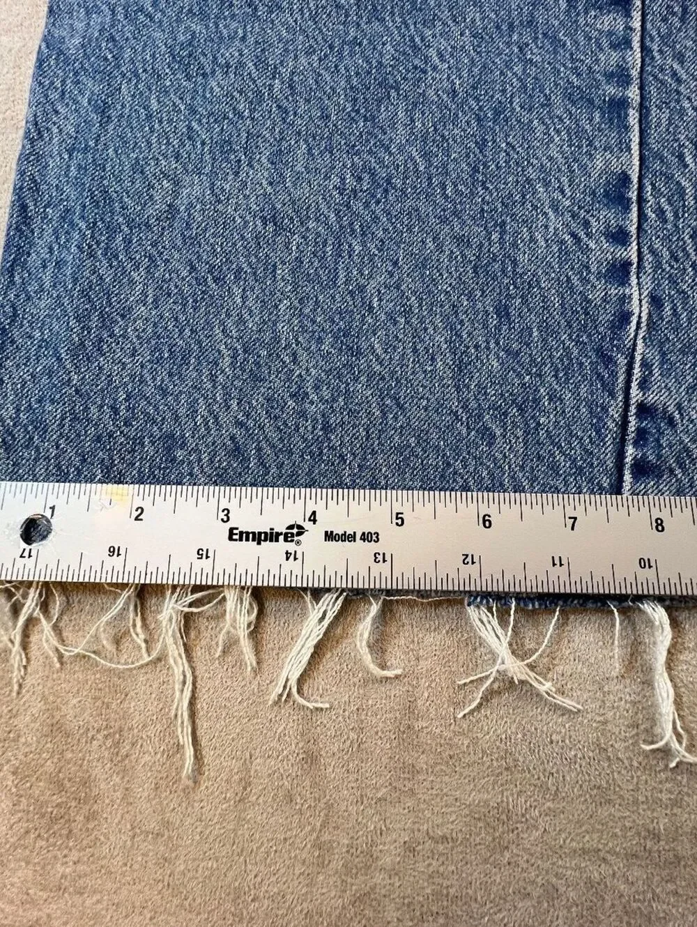 Reformation Val 90s Jeans 27 Colorado Mid Rise Straight Leg Raw Hem Tencel
